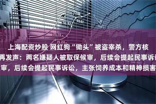 上海配资炒股 网红狗“锄头”被盗宰杀,警方核定估价2300元,主人再发声:两名嫌疑人被取保候审,后续会提起民事诉讼,主张饲养成本和精神损害赔偿